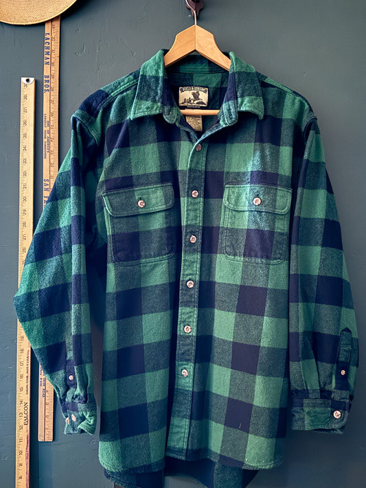 Heavy Duty Buffalo Plaid Flannel β Field & Stream