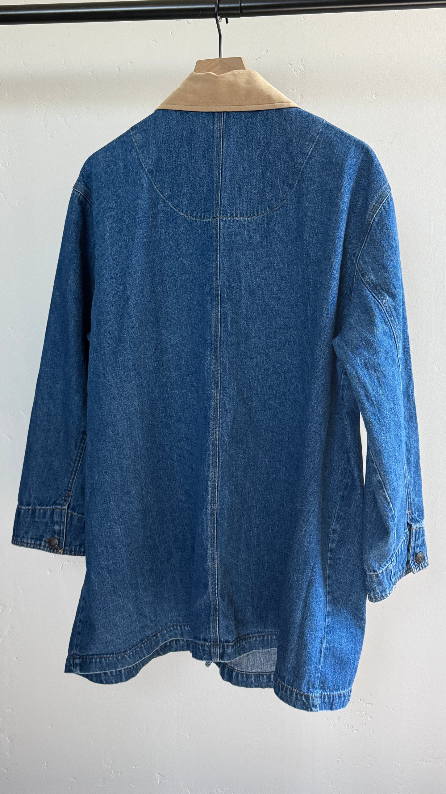 Vintage Denim Chore Coat