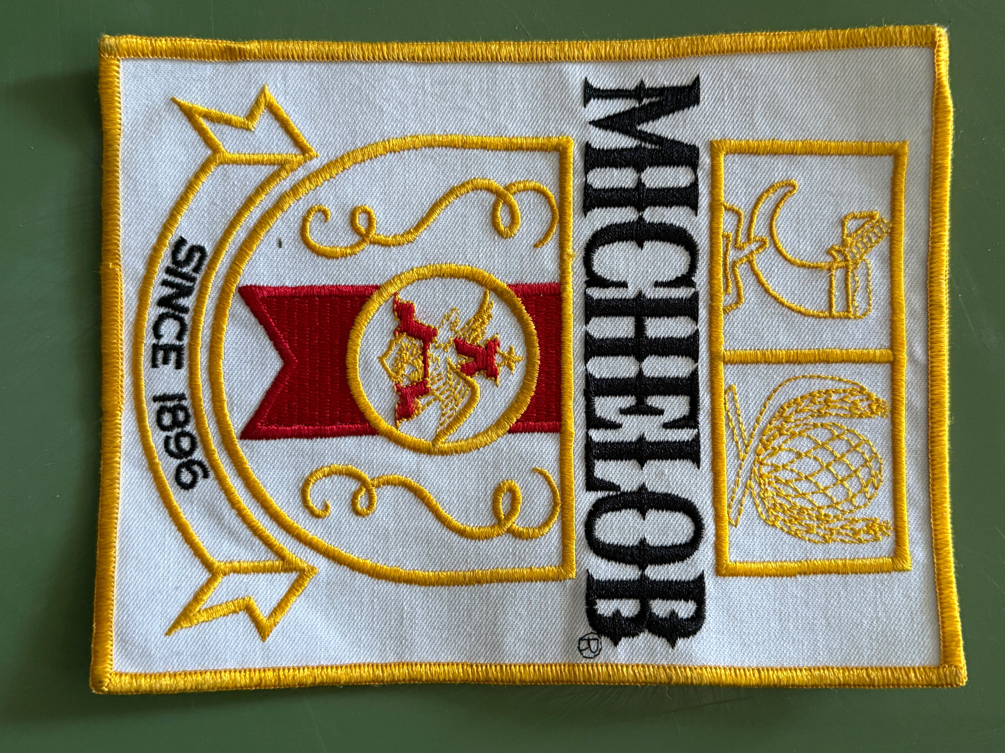 Vintage Large Michelob Beer Patch