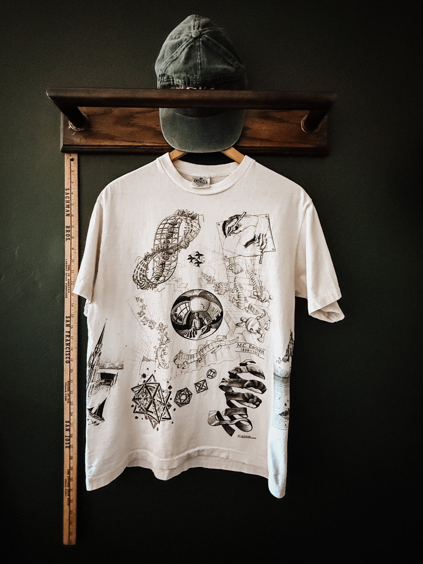 Vintage 1991 M.C. Escher Art Tee