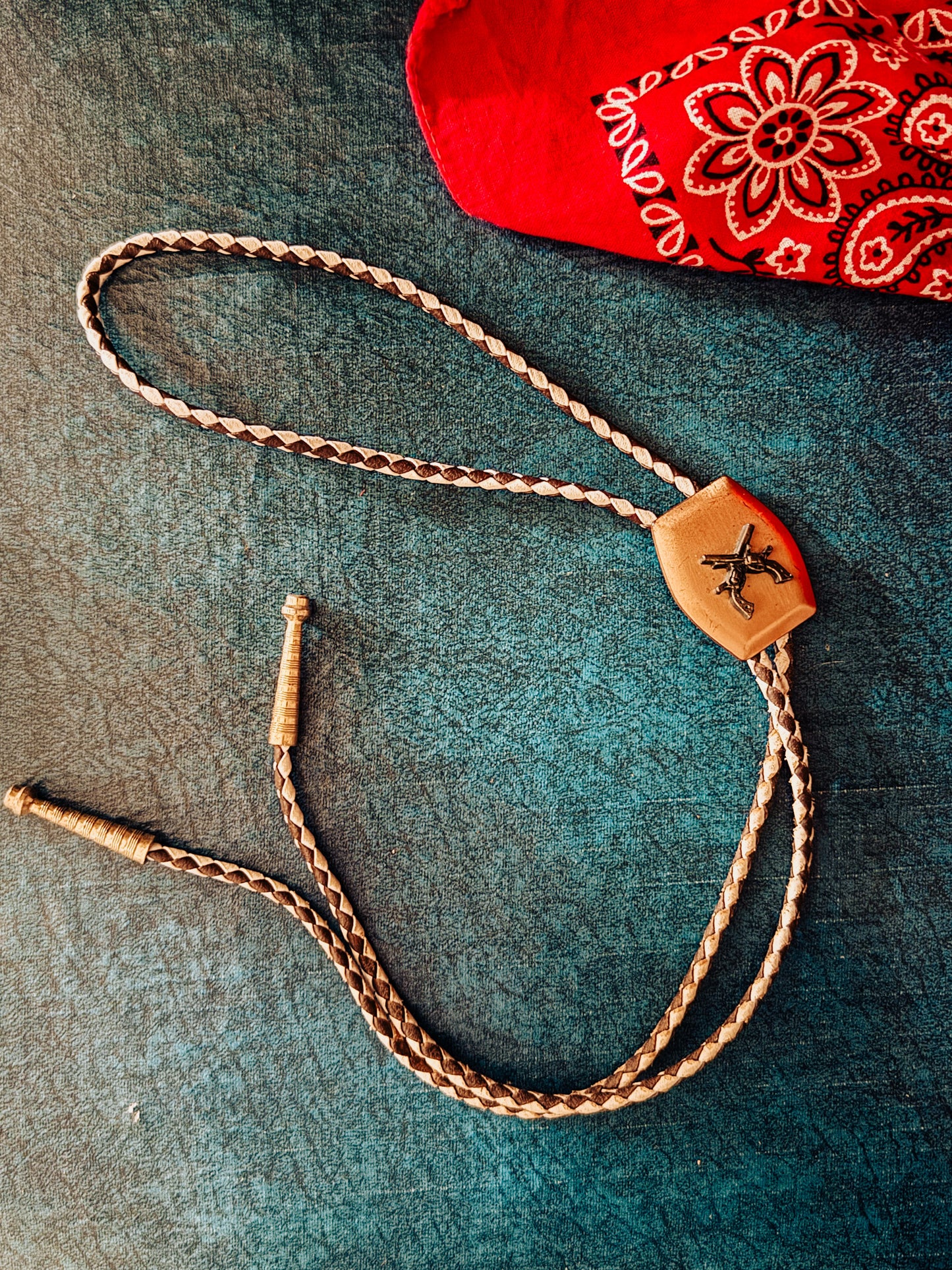Vintage Revolver Bolo Tie