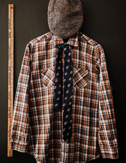 The Men's Shop JC Penney Plaid Flannel Shirt - Vintage