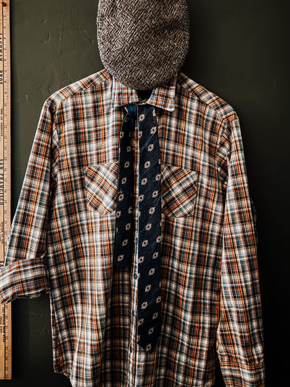 The Men's Shop JC Penney Plaid Flannel Shirt - Vintage