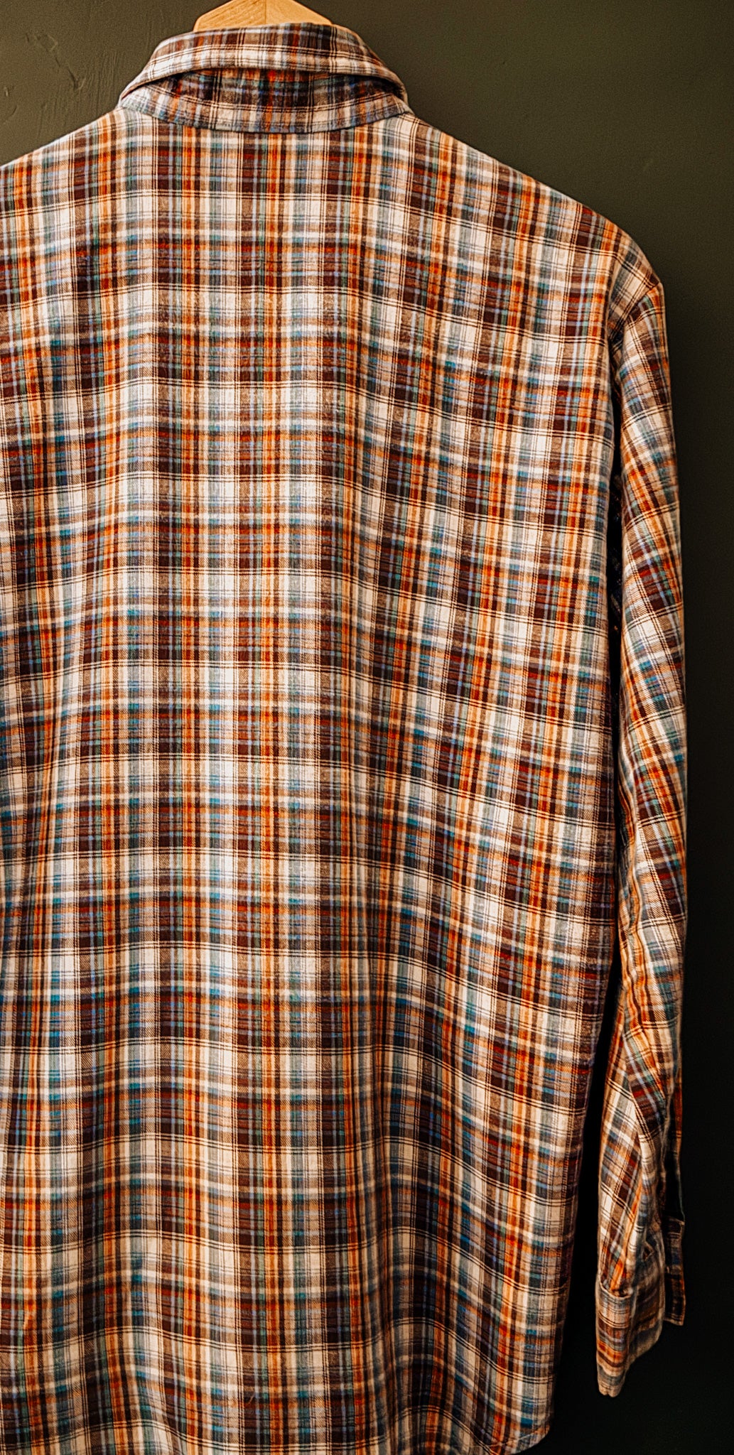 The Men's Shop JC Penney Plaid Flannel Shirt - Vintage