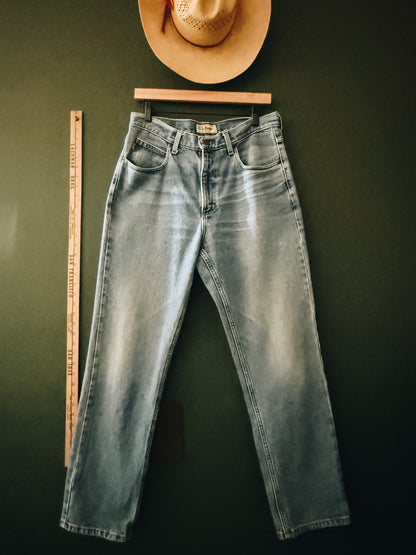 L.L. Bean Classic Fit Jeans – with Bandana Patch