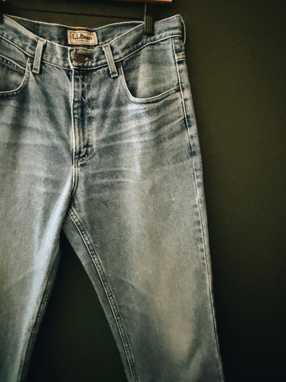 L.L. Bean Classic Fit Jeans – with Bandana Patch