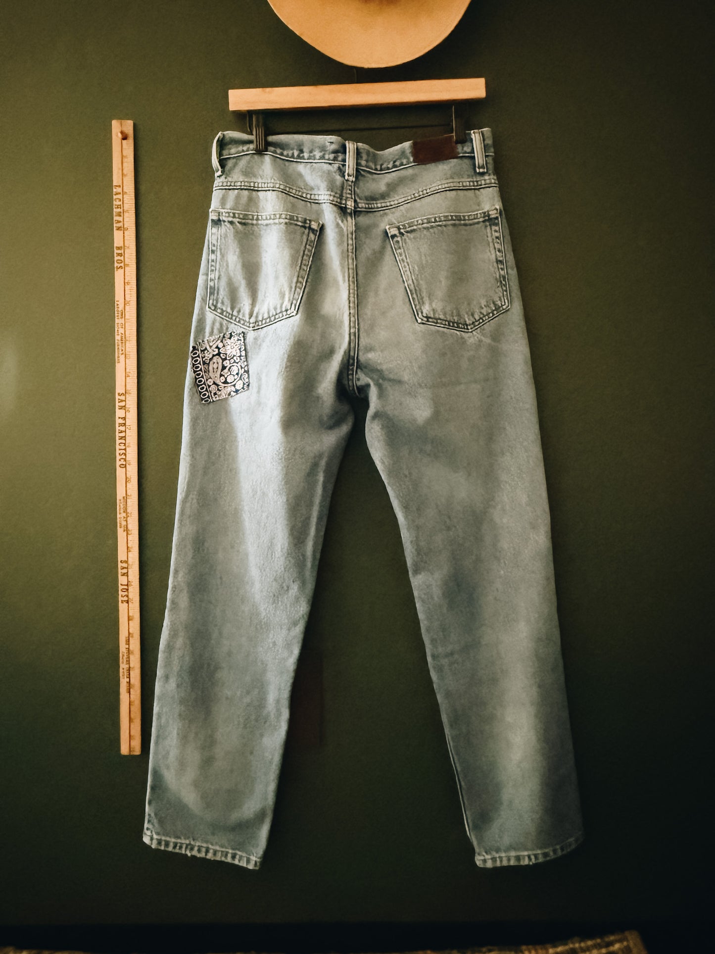 L.L. Bean Classic Fit Jeans – with Bandana Patch