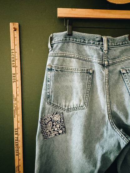 L.L. Bean Classic Fit Jeans – with Bandana Patch