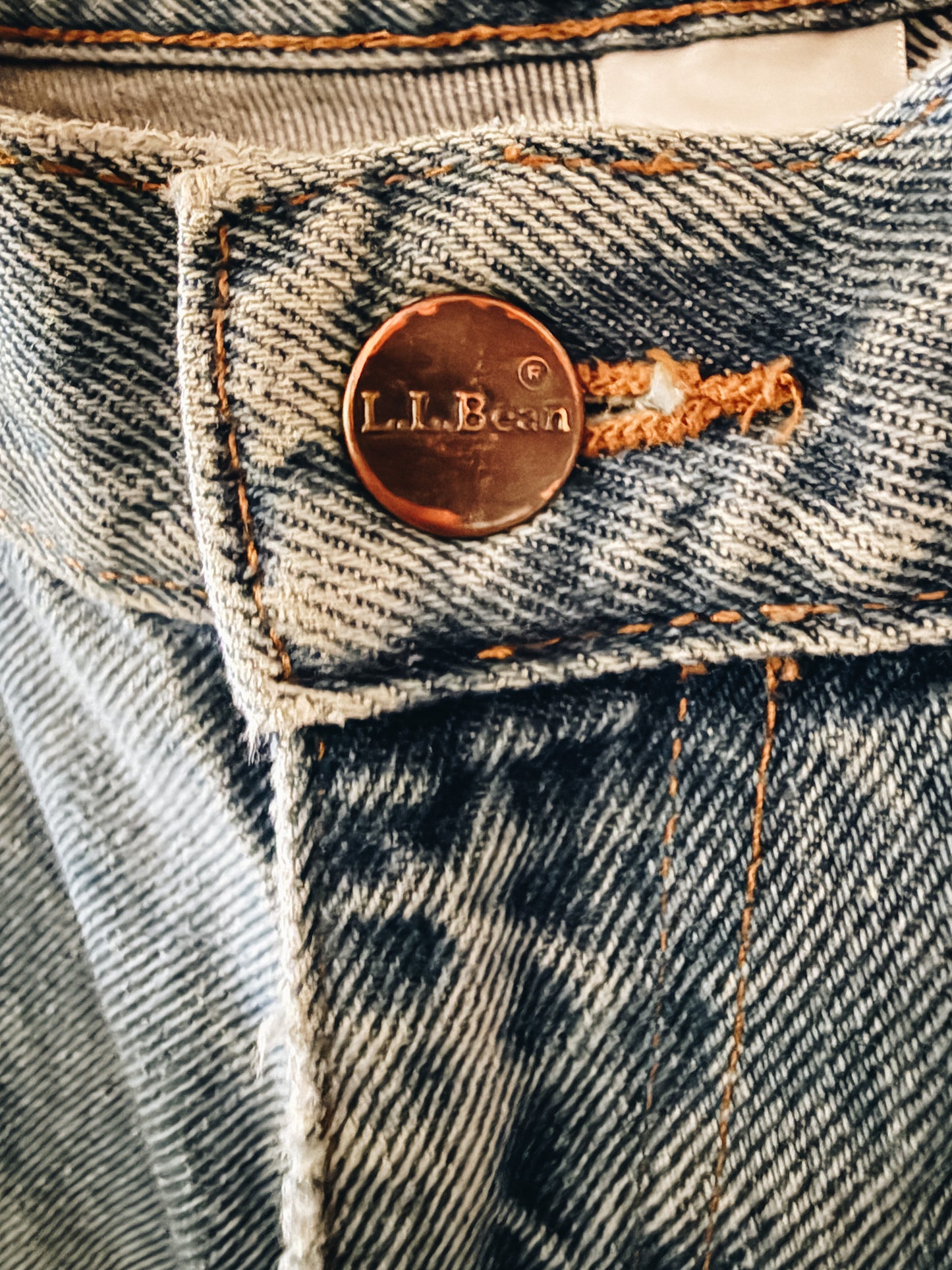 L.L. Bean Classic Fit Jeans – with Bandana Patch