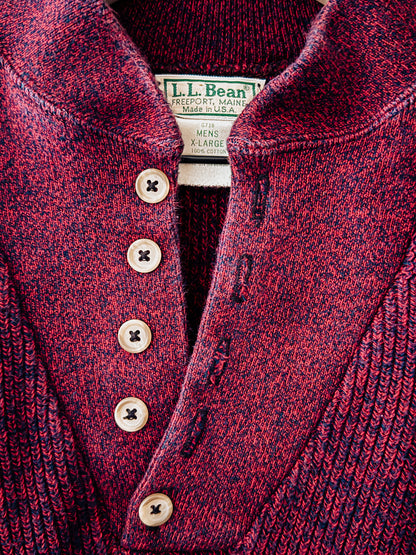 L.L. Bean Henley Sweater - Vintage