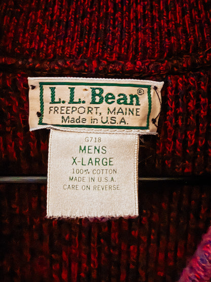 L.L. Bean Henley Sweater - Vintage