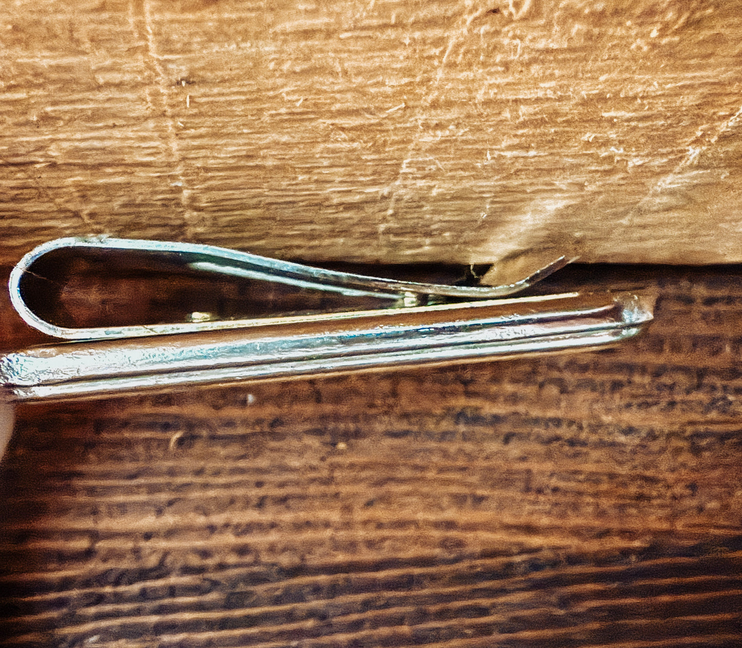 Yellowstone Money Clip with Wood Inlay | Vintage