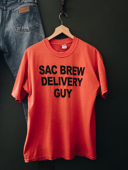 Official SAC BREW Brewery Staff T-Shirt | vintage
