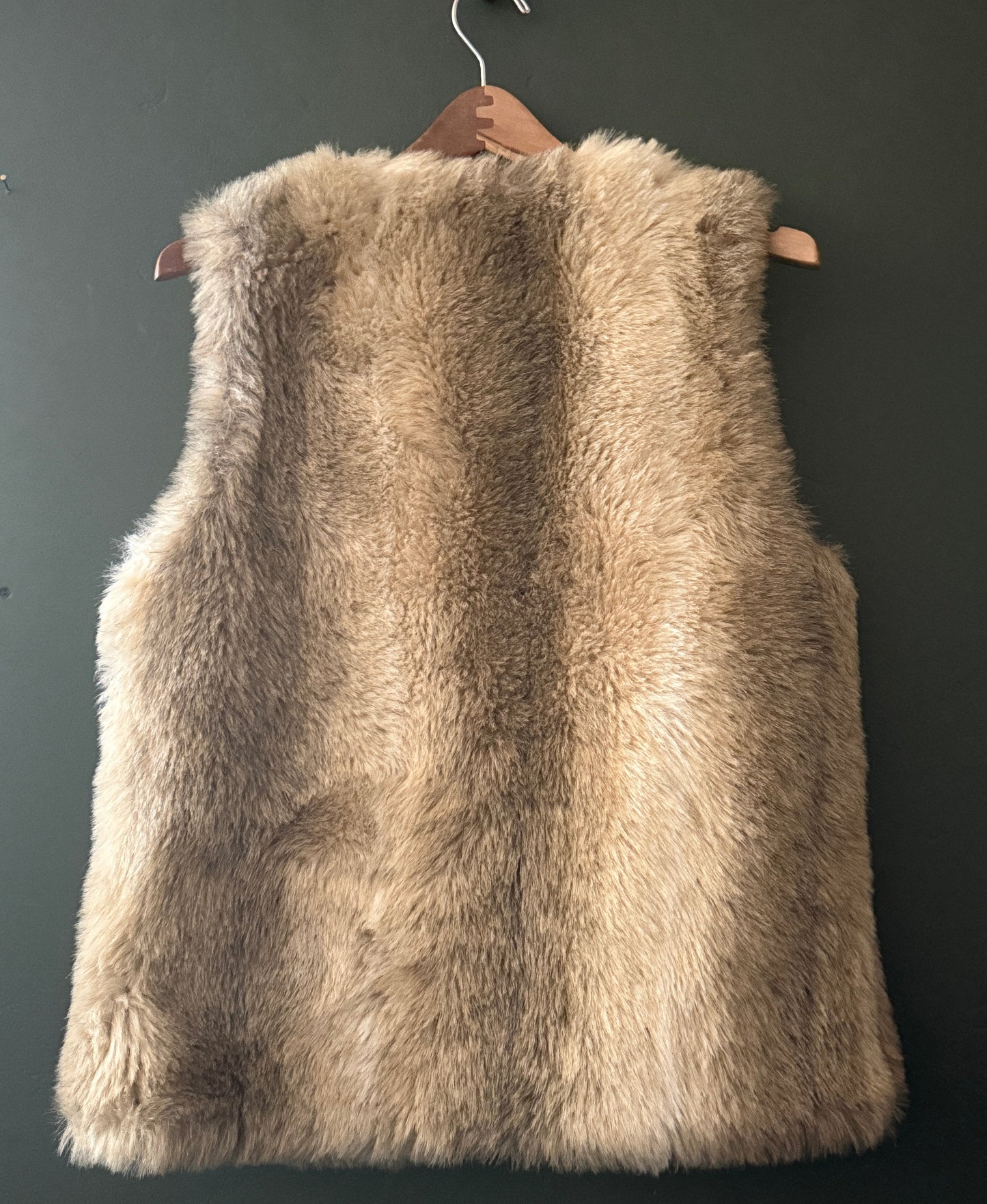 Country Pacer Faux Fur Vest | Vintage