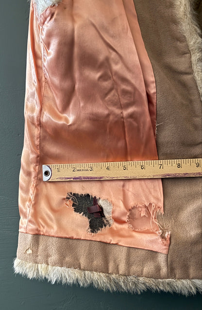 Country Pacer Faux Fur Vest | Vintage