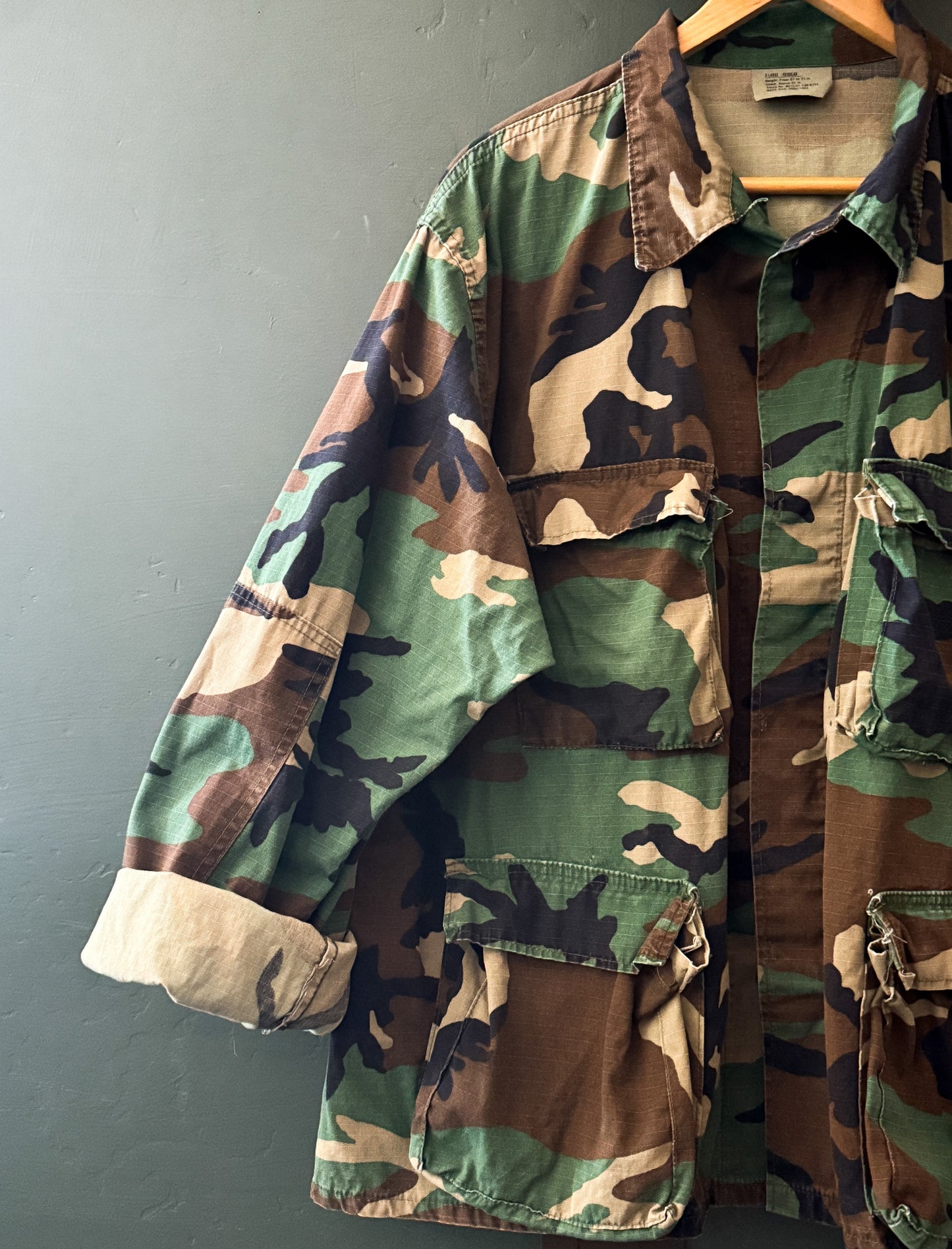 U.S. Woodland Camo Jacket | Vintage