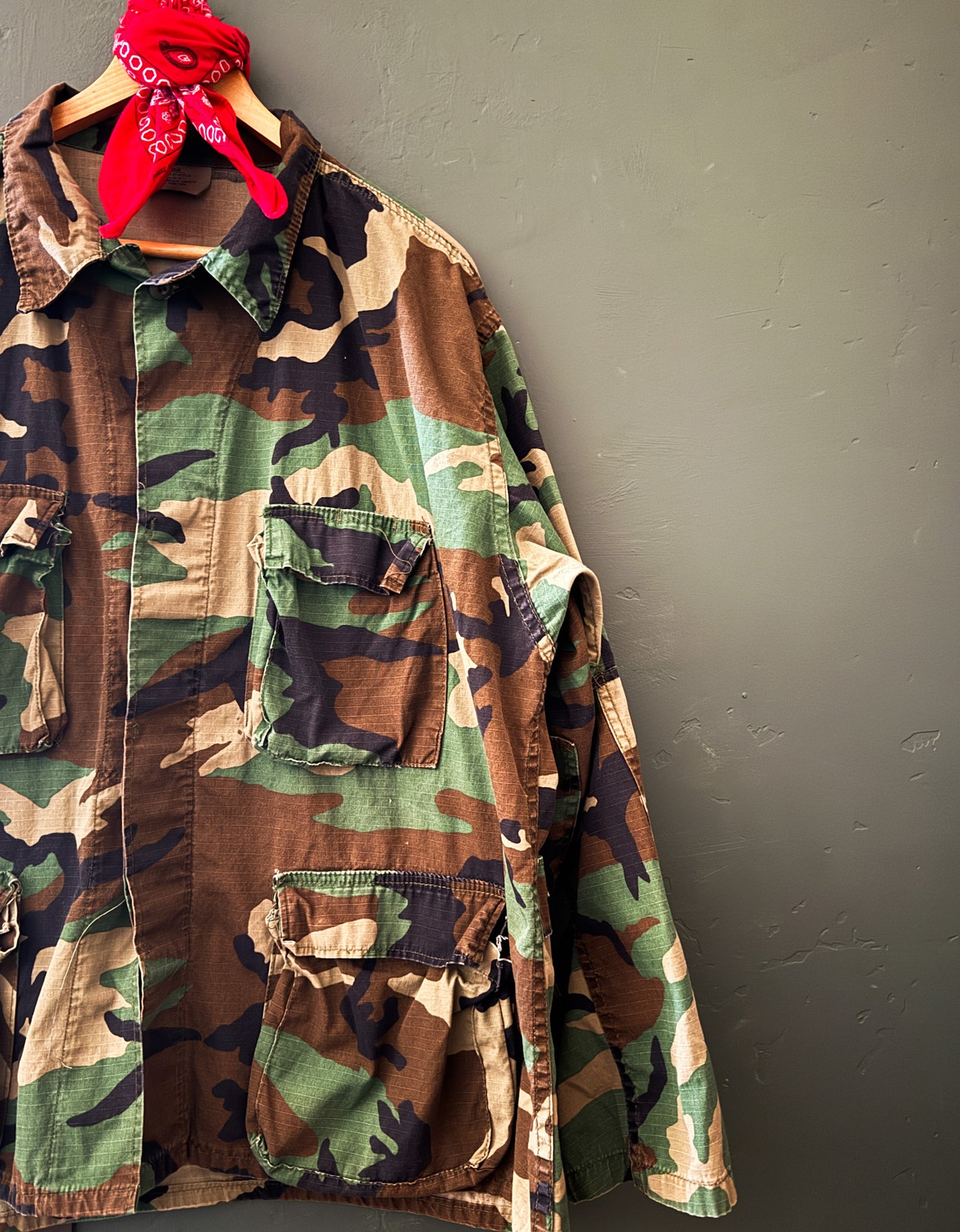 U.S. Woodland Camo Jacket | Vintage