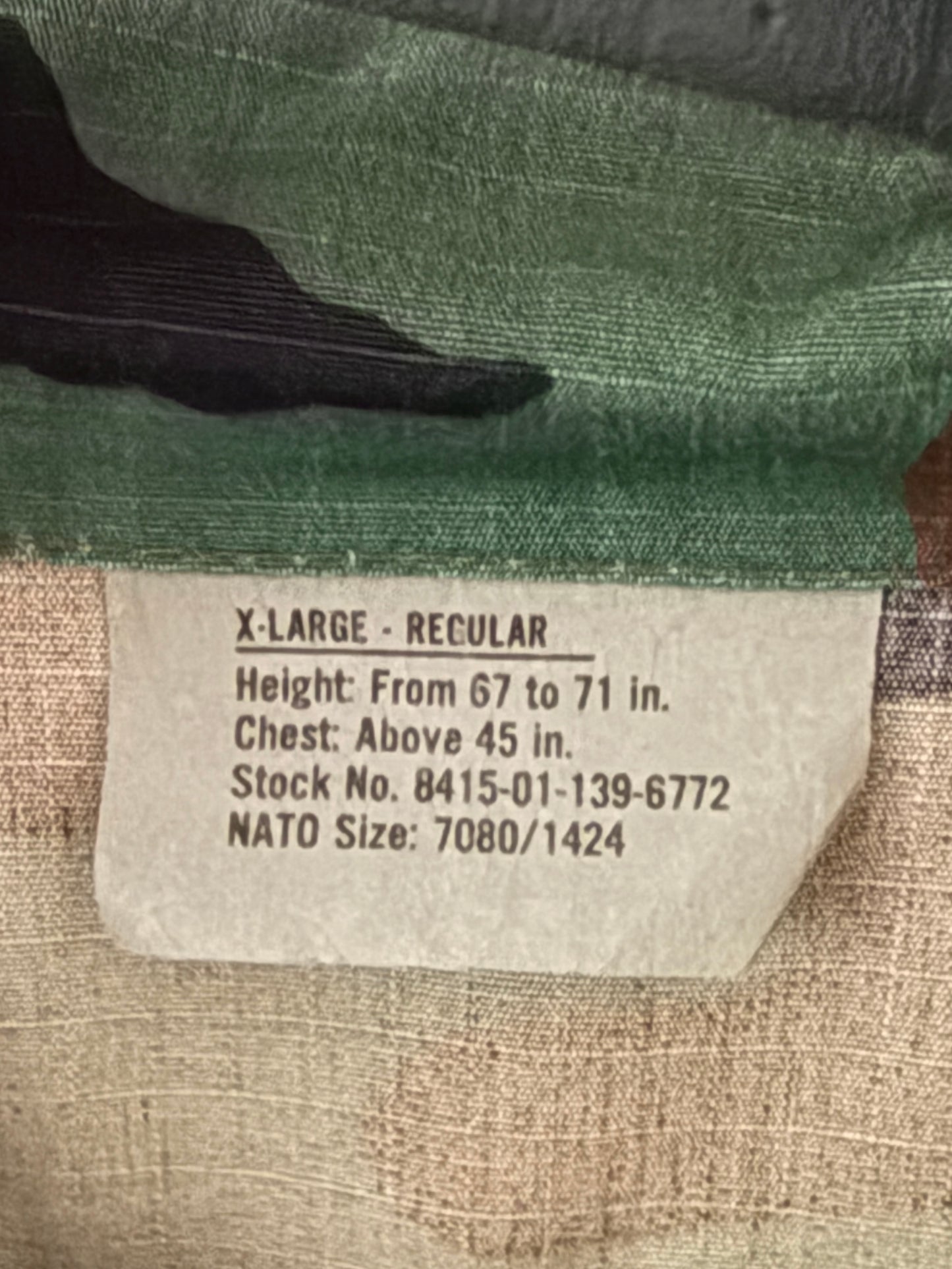 U.S. Woodland Camo Jacket | Vintage