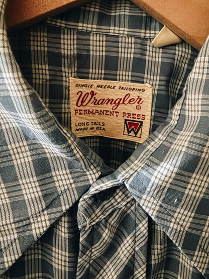 Wrangler Pearl Snap Shirt – Western Tomboy Style | Vintage