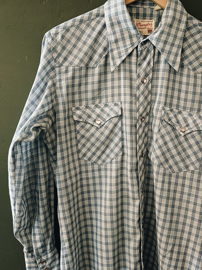 Wrangler Pearl Snap Shirt – Western Tomboy Style | Vintage