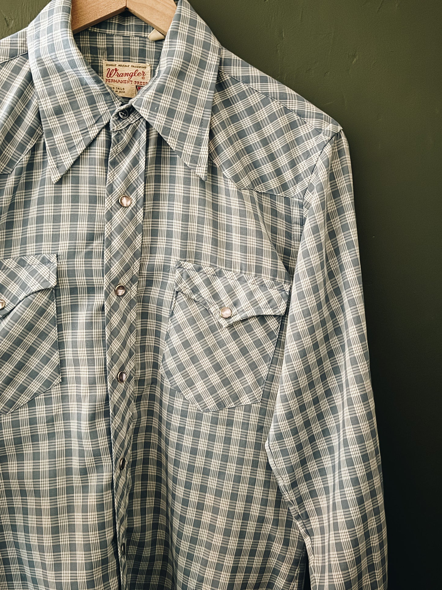 Wrangler Pearl Snap Shirt – Western Tomboy Style | Vintage