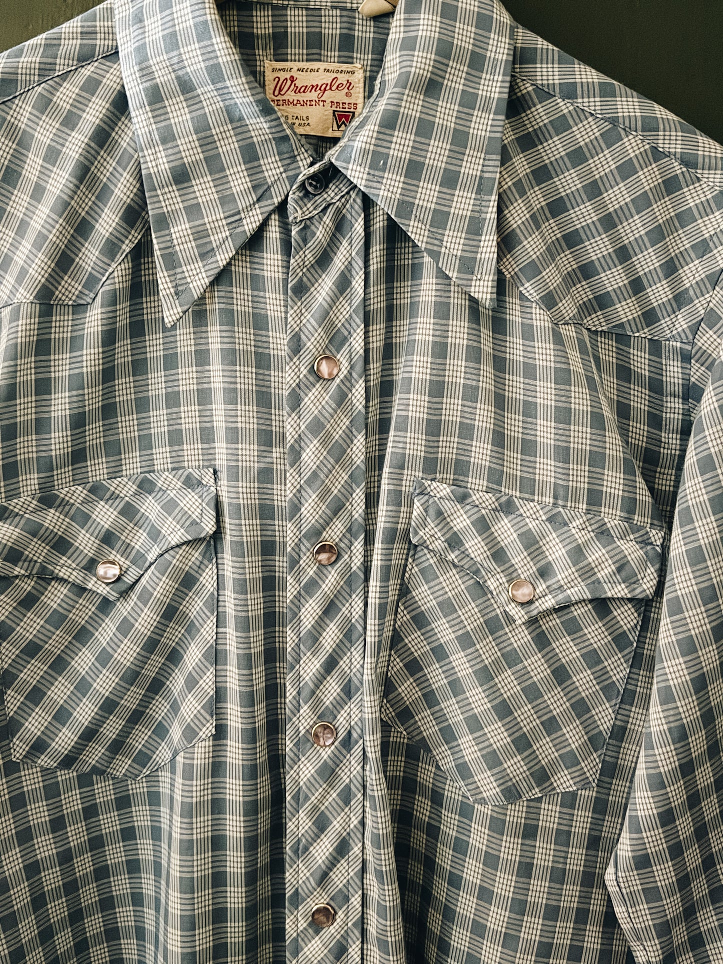 Wrangler Pearl Snap Shirt – Western Tomboy Style | Vintage