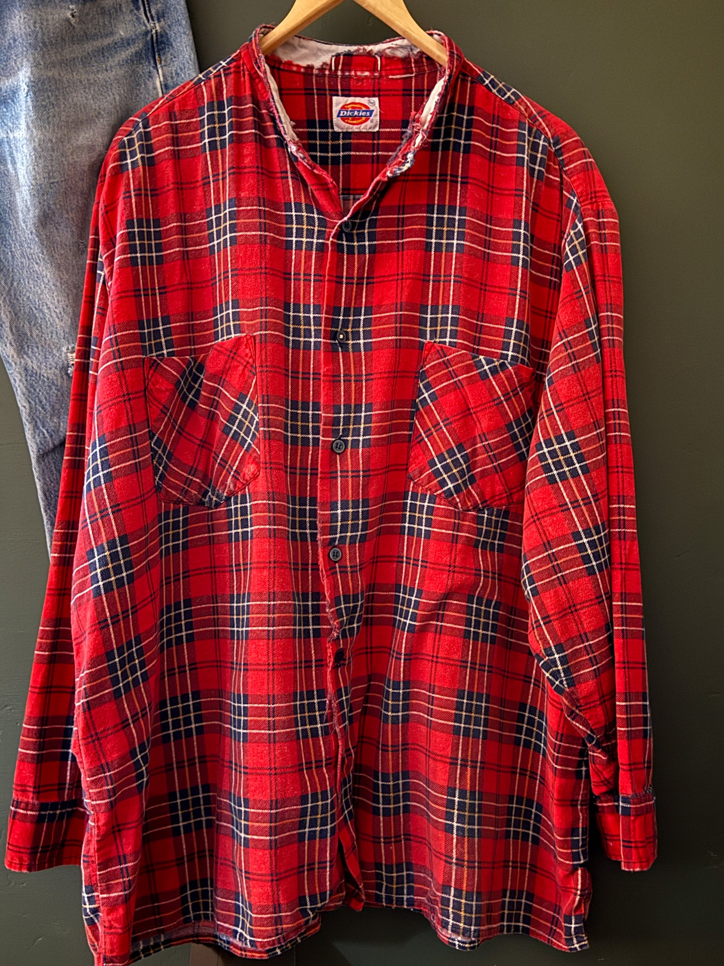 Dickies Work Shirt Flannel | Vintage