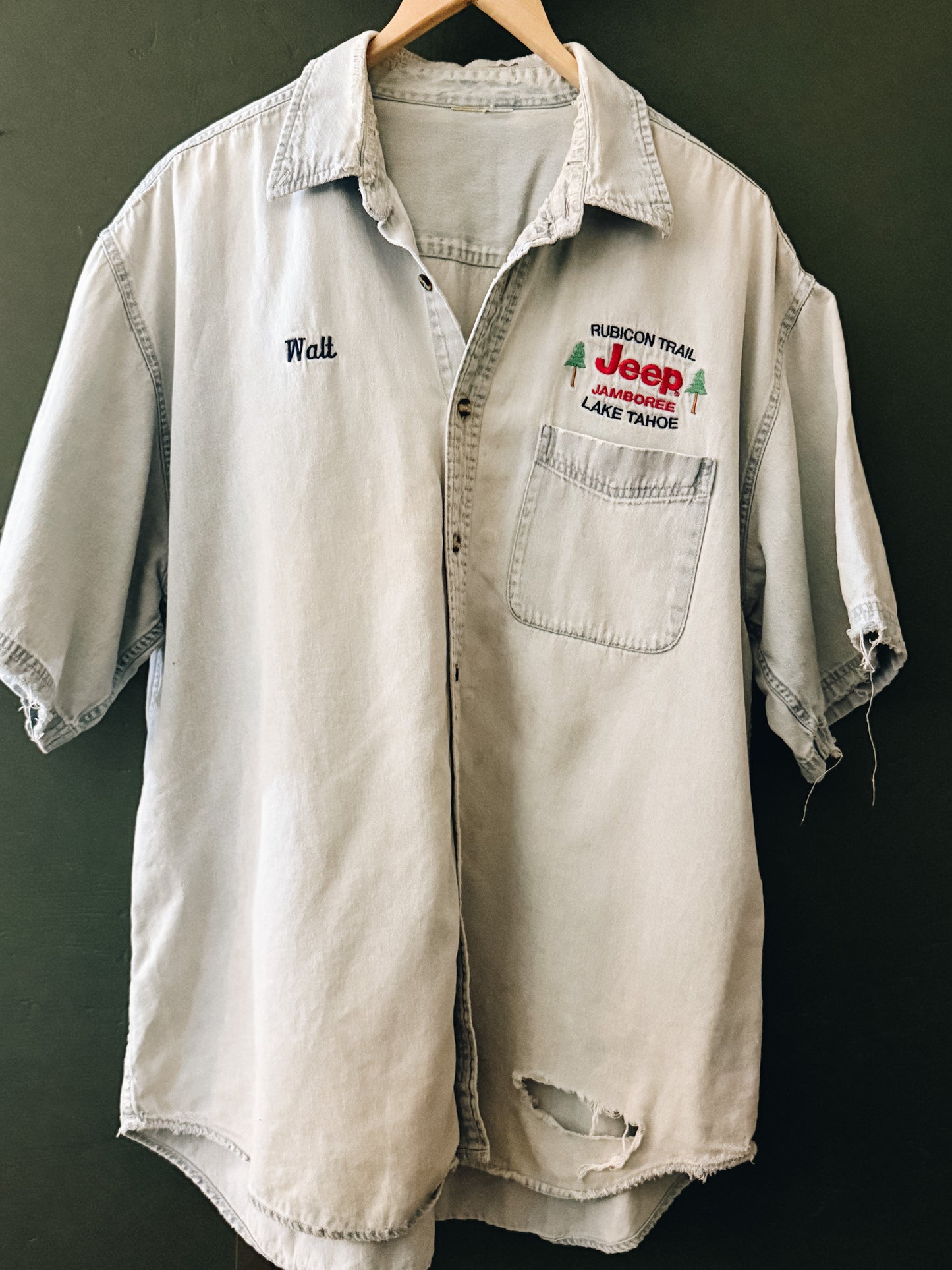 Walt's Vintage Jeep Jamboree Shirt – Rubicon Trail, Lake Tahoe