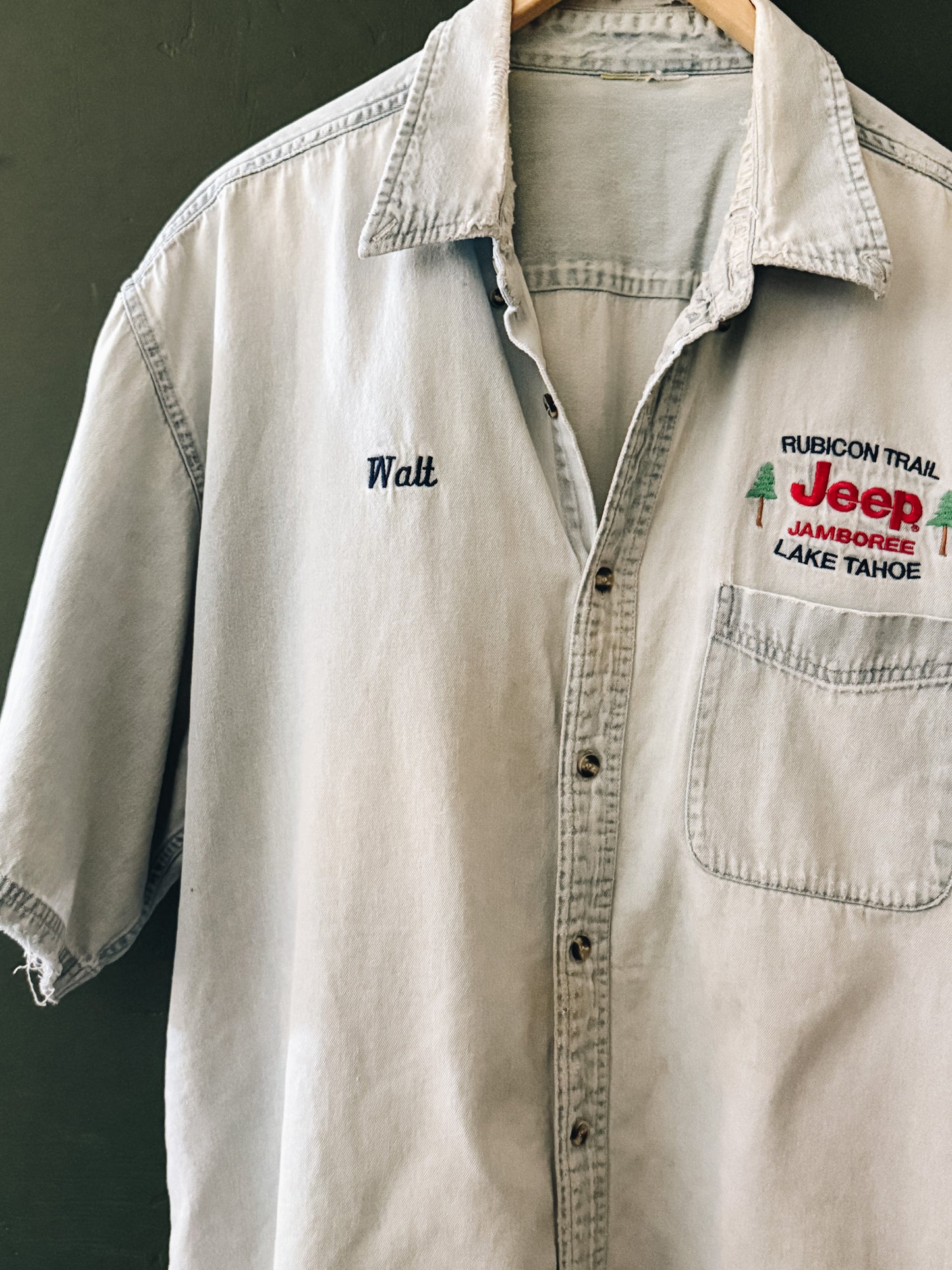 Walt's Vintage Jeep Jamboree Shirt – Rubicon Trail, Lake Tahoe