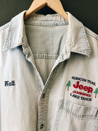Walt's Vintage Jeep Jamboree Shirt – Rubicon Trail, Lake Tahoe