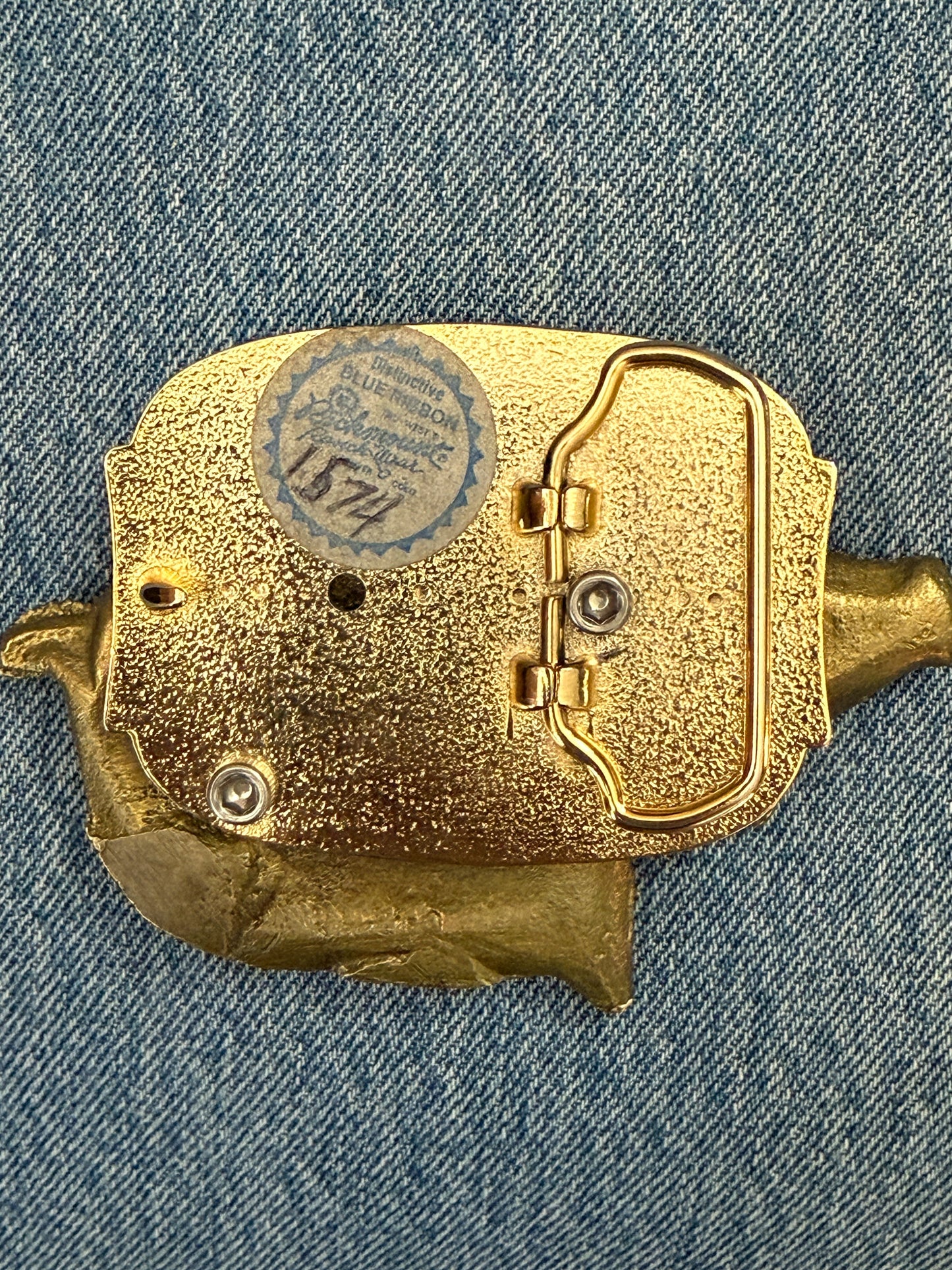 Busy Pigs Belt Buckle