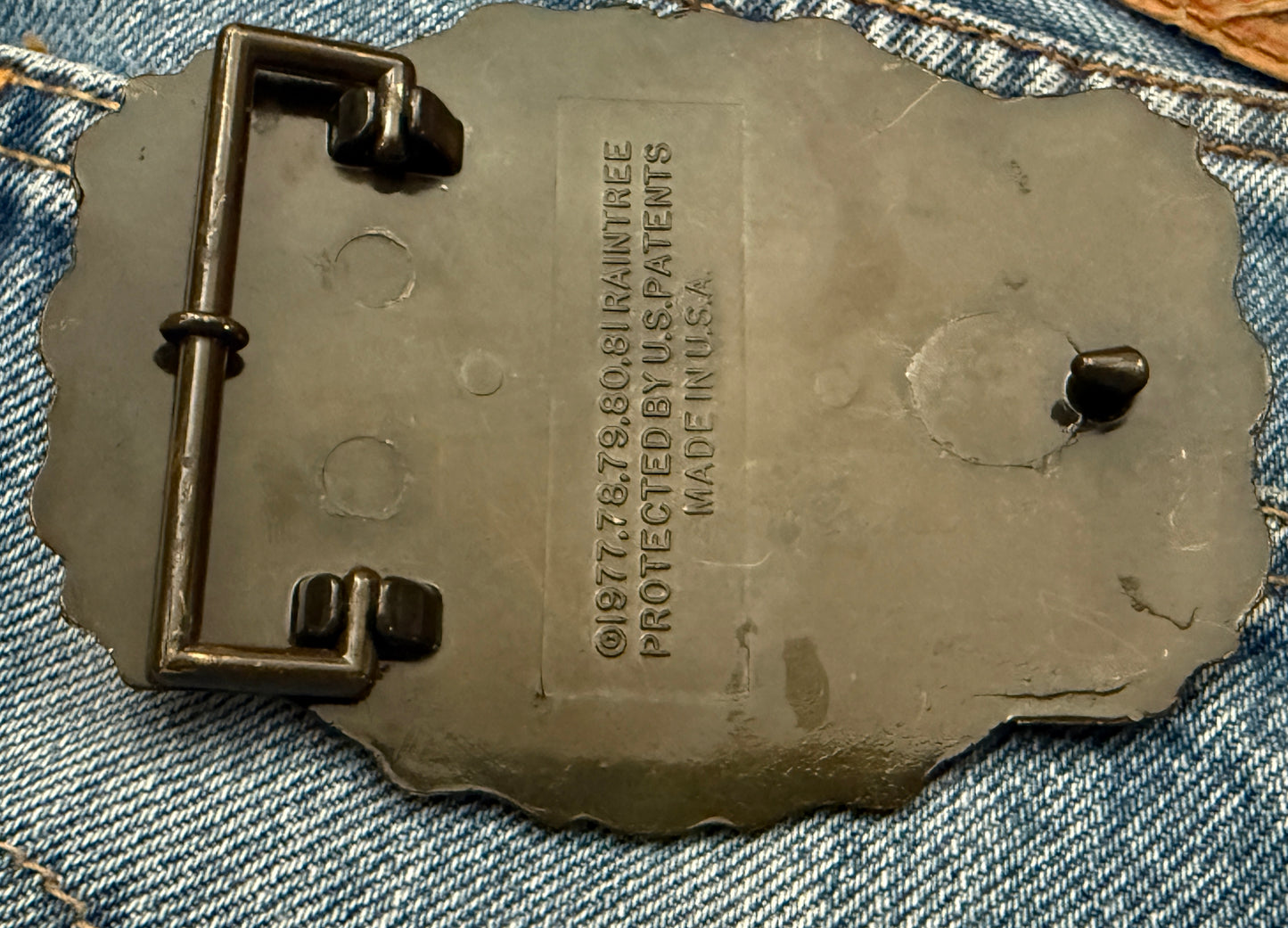 Anheuser-Busch Inc. Vintage Belt Buckle