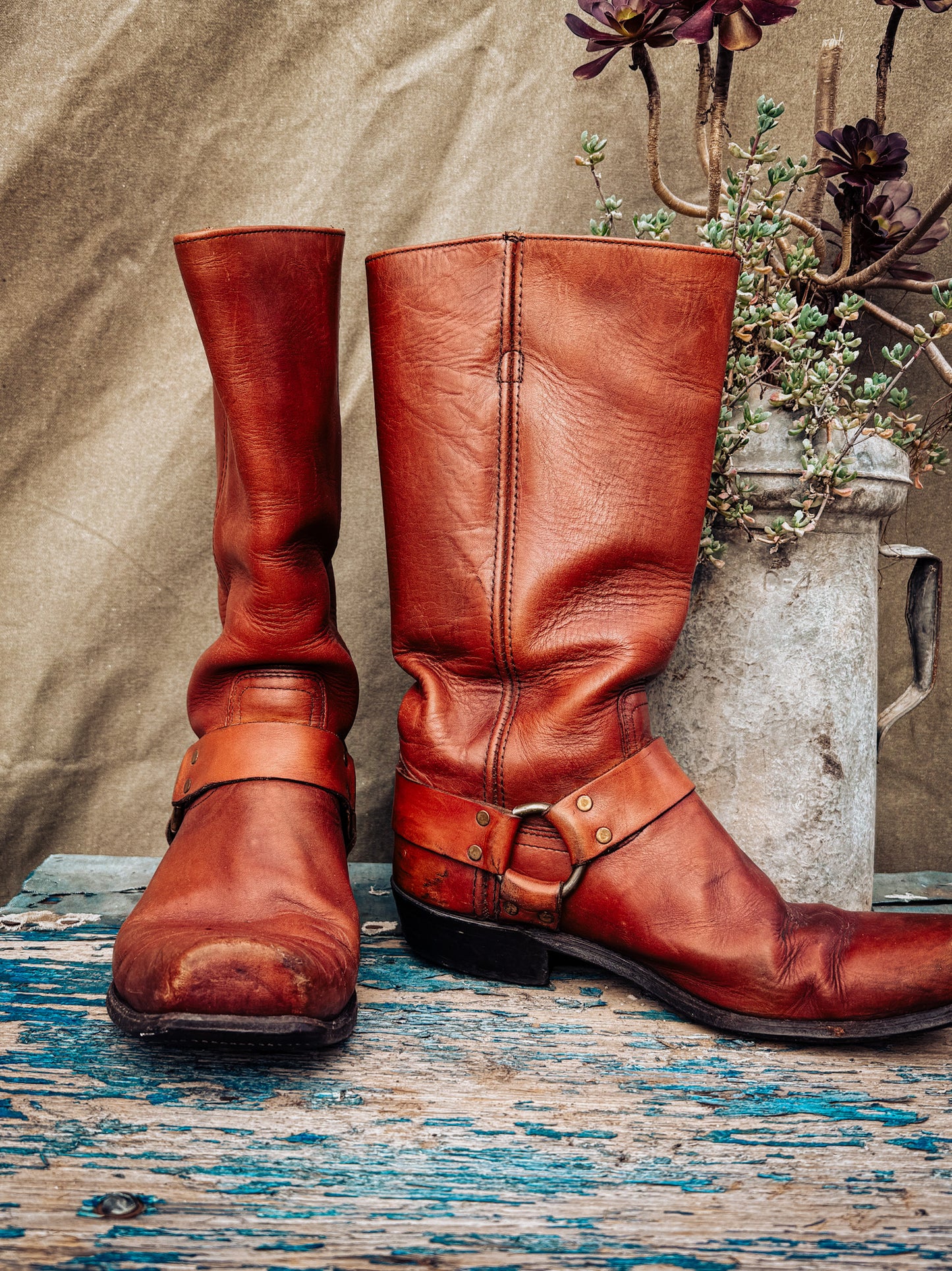 Vintage Dexter Harness Boots