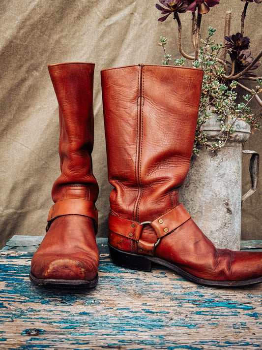 Vintage Dexter Harness Boots