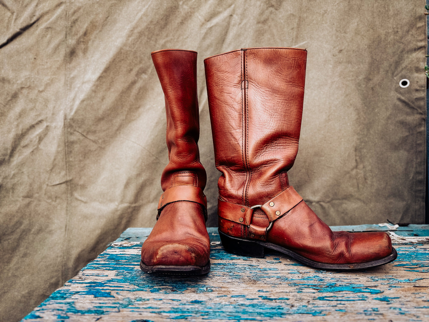 Vintage Dexter Harness Boots
