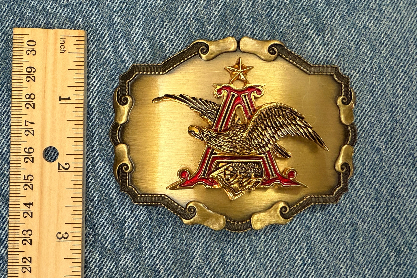 Anheuser-Busch Inc. Vintage Belt Buckle