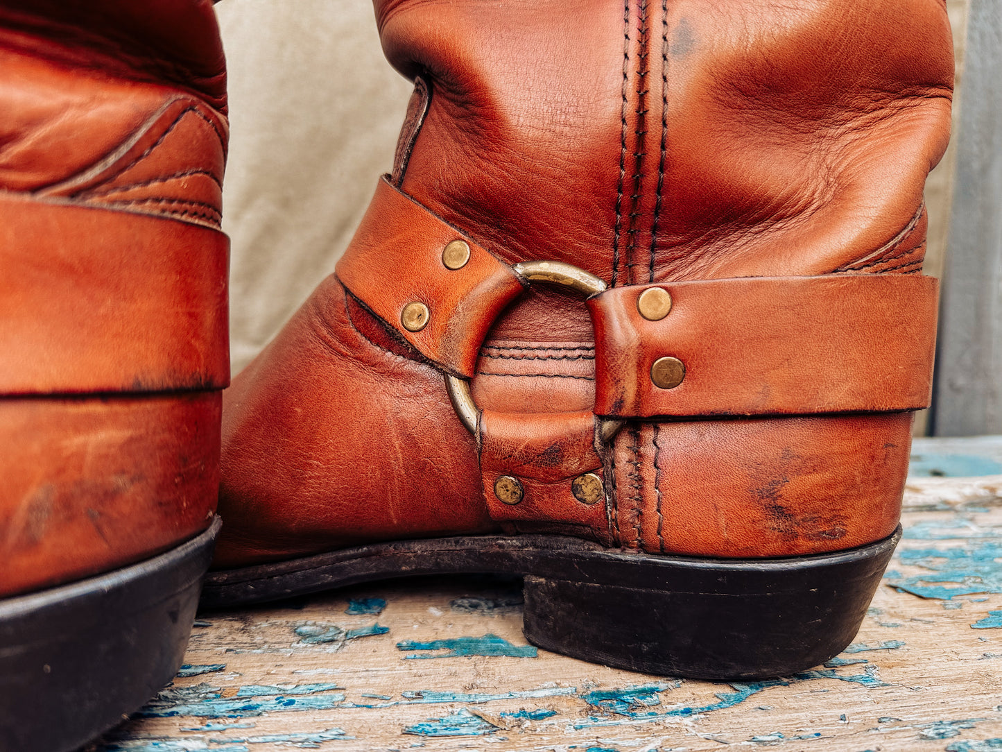 Vintage Dexter Harness Boots