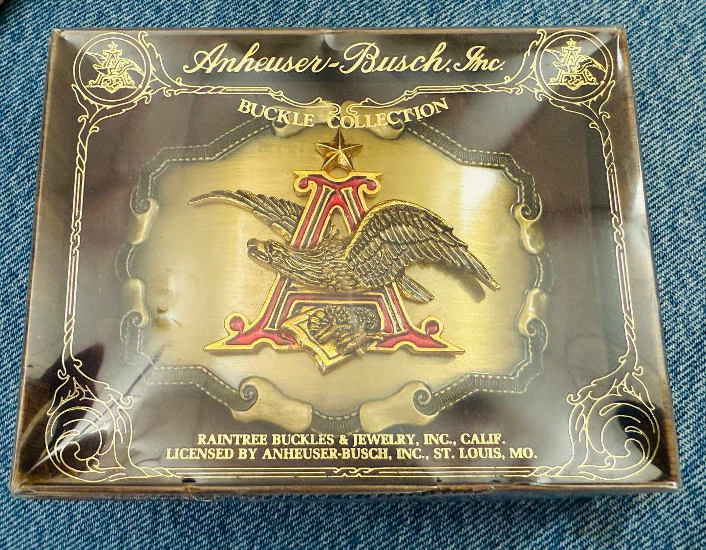 Anheuser-Busch Inc. Vintage Belt Buckle