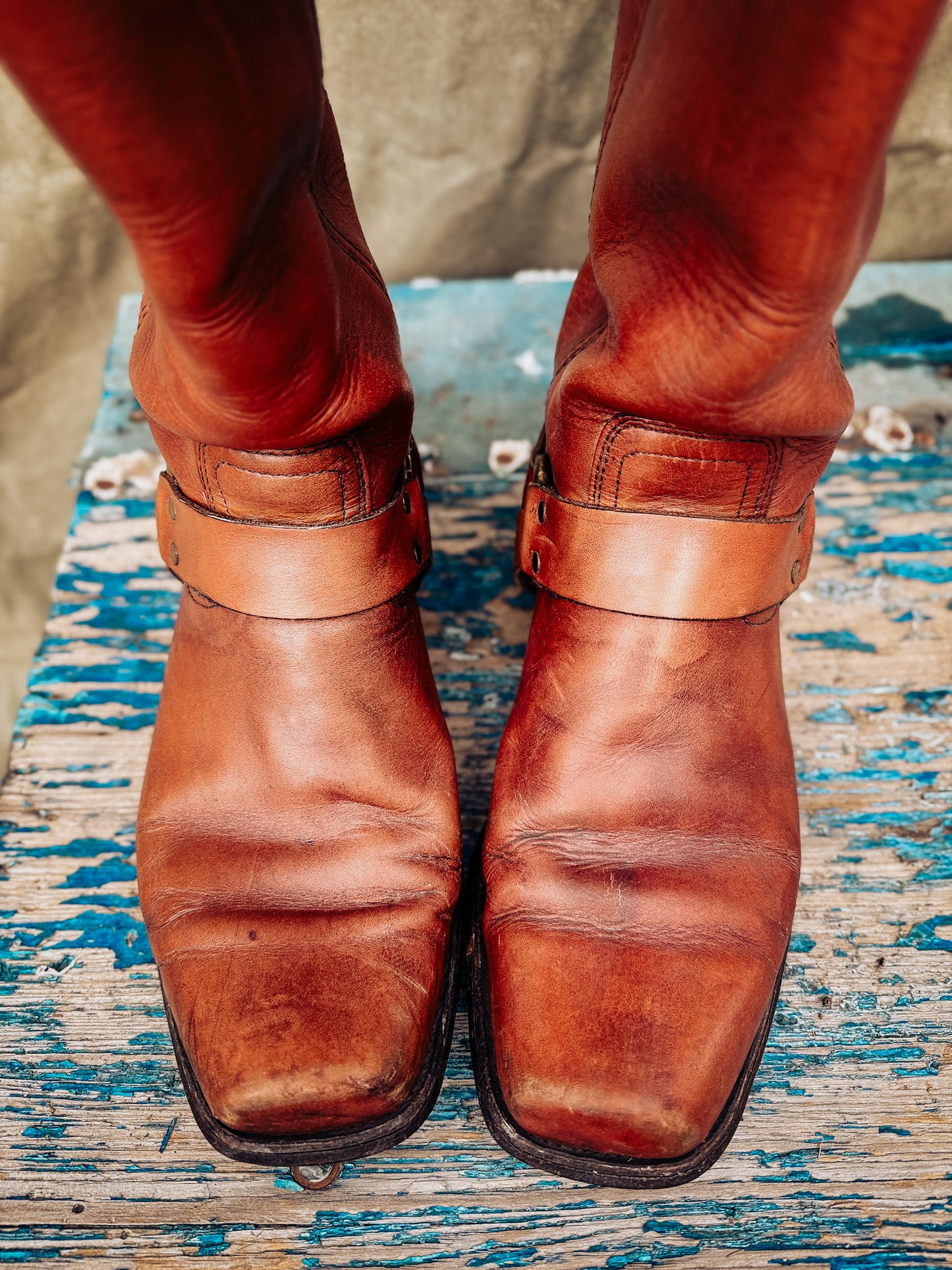 Vintage Dexter Harness Boots