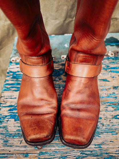 Vintage Dexter Harness Boots