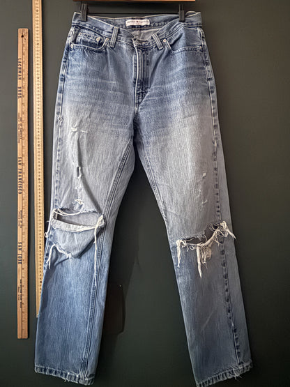 Classic Tommy Hilfiger Thrashed Denim Jeans | Vintage