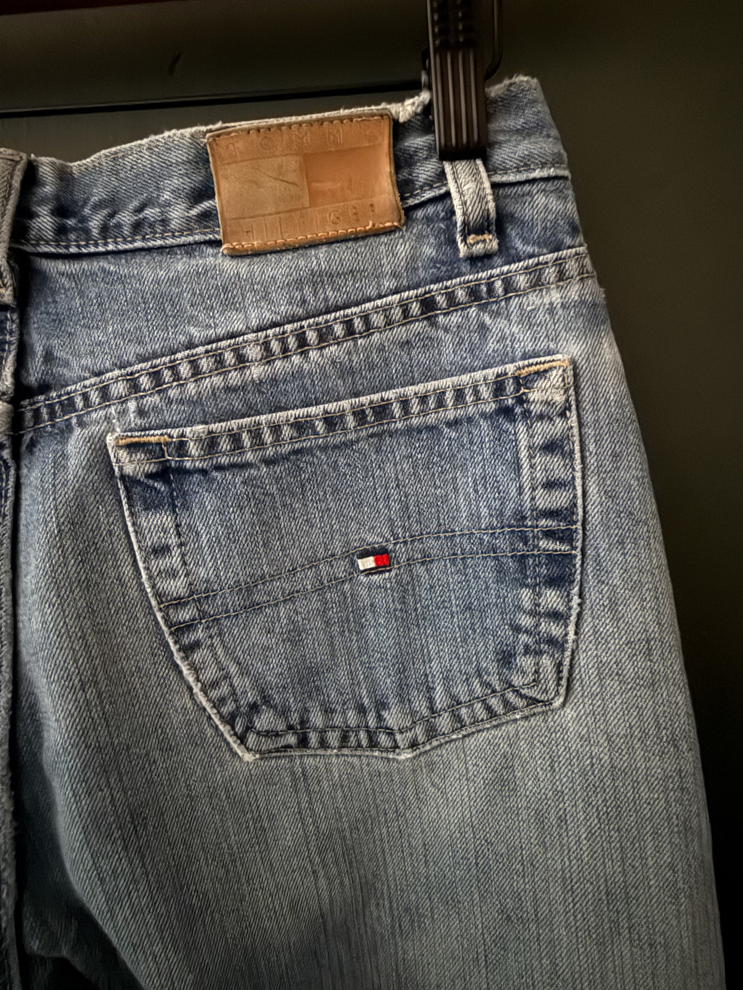 Classic Tommy Hilfiger Thrashed Denim Jeans | Vintage