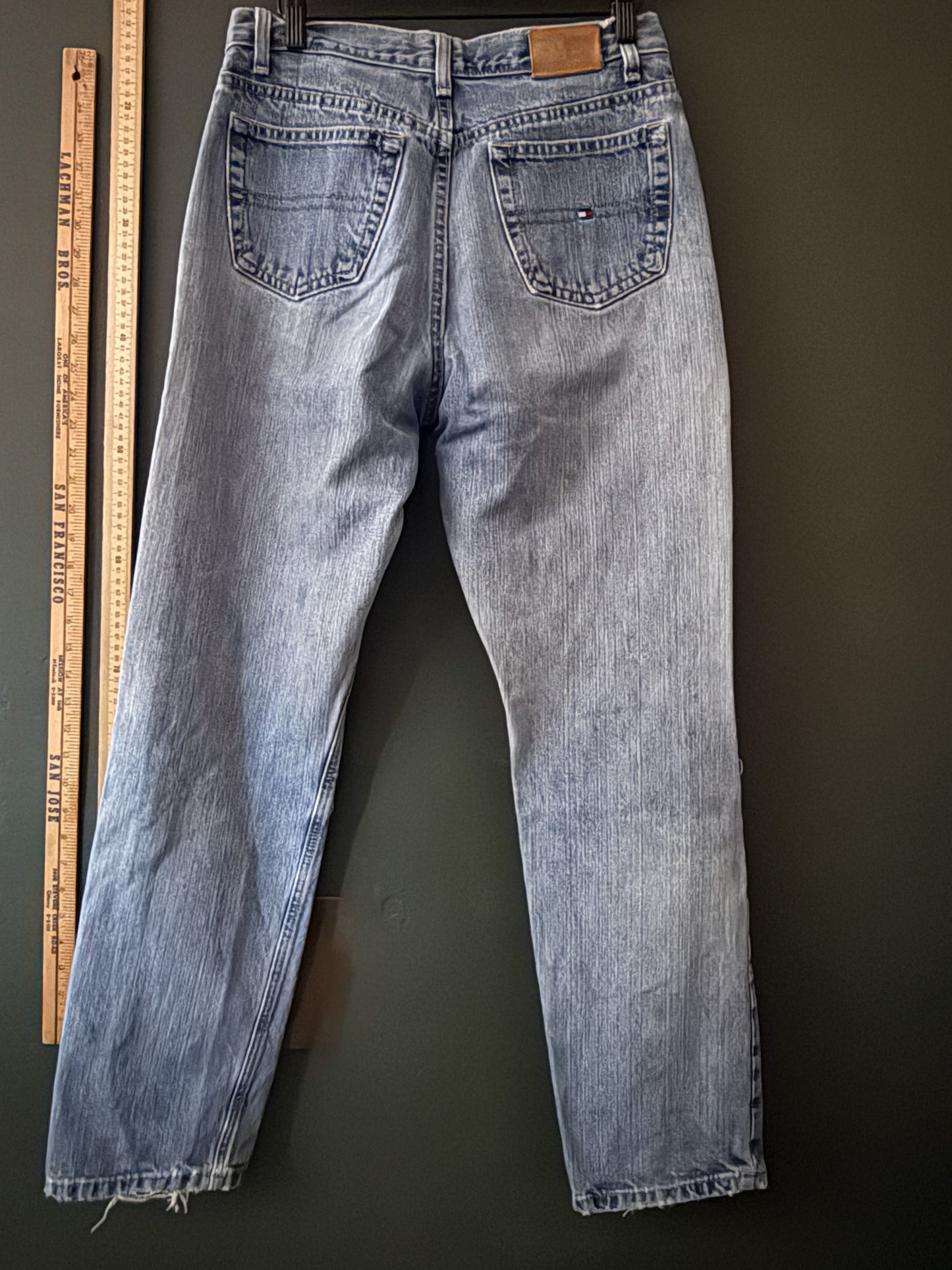 Classic Tommy Hilfiger Thrashed Denim Jeans | Vintage