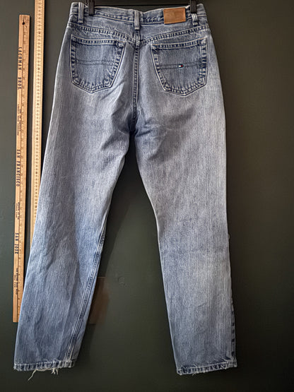 Classic Tommy Hilfiger Thrashed Denim Jeans | Vintage