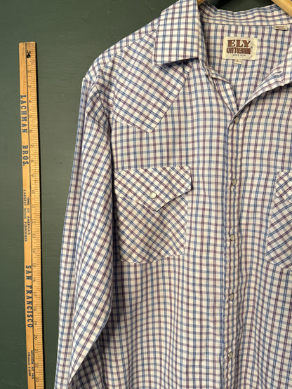 Ely Cattleman Pearl Snap Shirt | Vintage
