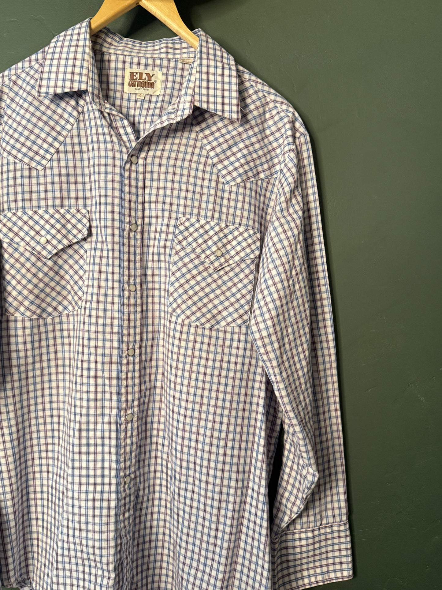 Ely Cattleman Pearl Snap Shirt | Vintage