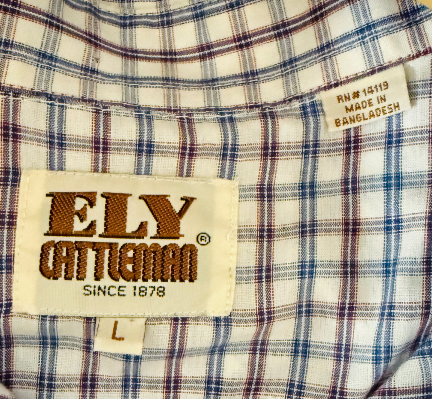 Ely Cattleman Pearl Snap Shirt | Vintage