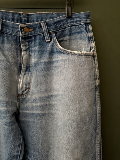 thrashed rustler denim | vintage