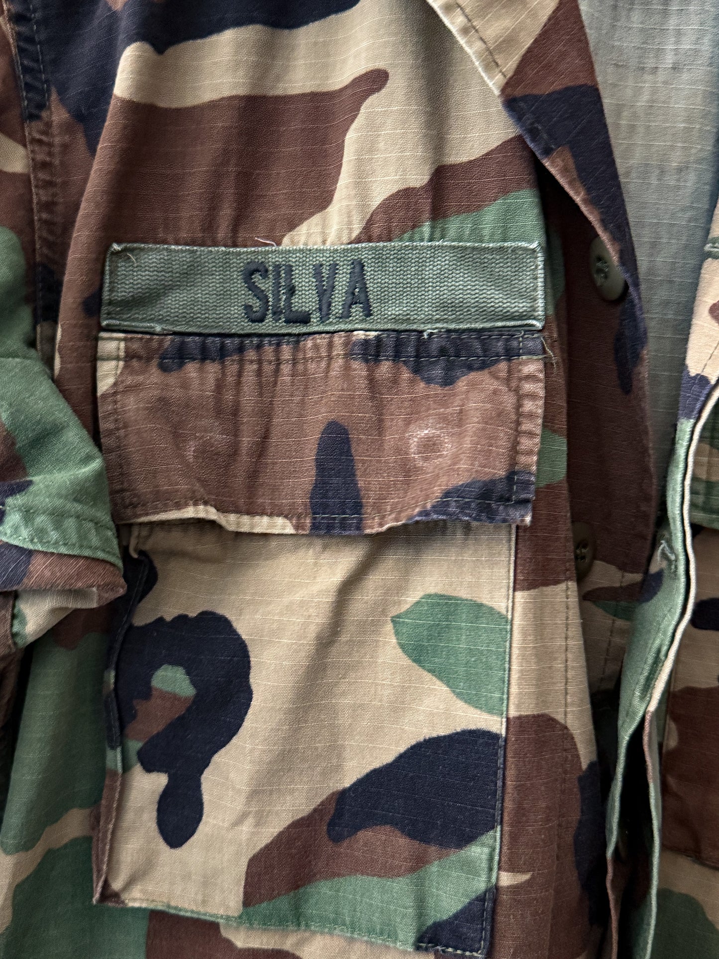 US Army Woodland Camo Jacket | Vintage