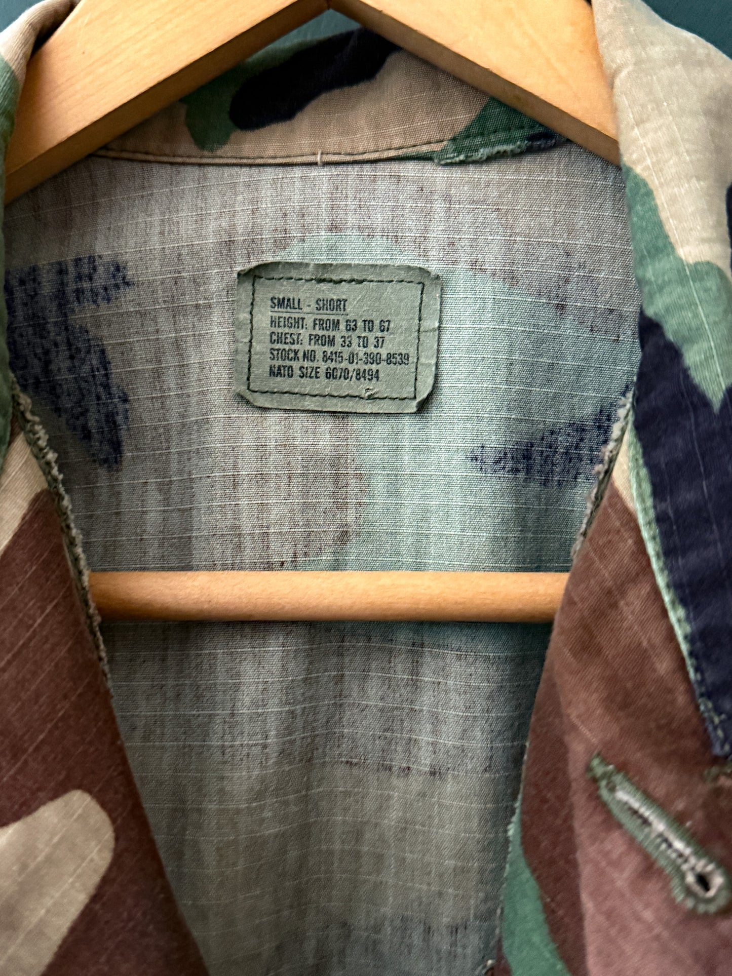 US Army Woodland Camo Jacket | Vintage